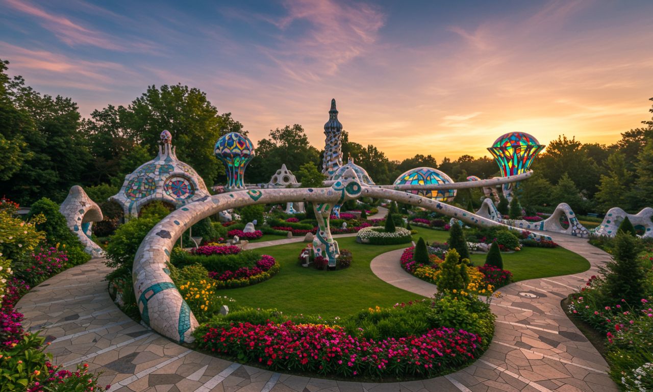 Kaleidoscope Park: Where Nature Meets Art in a Beautiful Fusion
