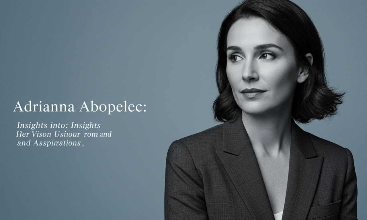 adrianna apostolec: Insights into Her Vision and Aspirations