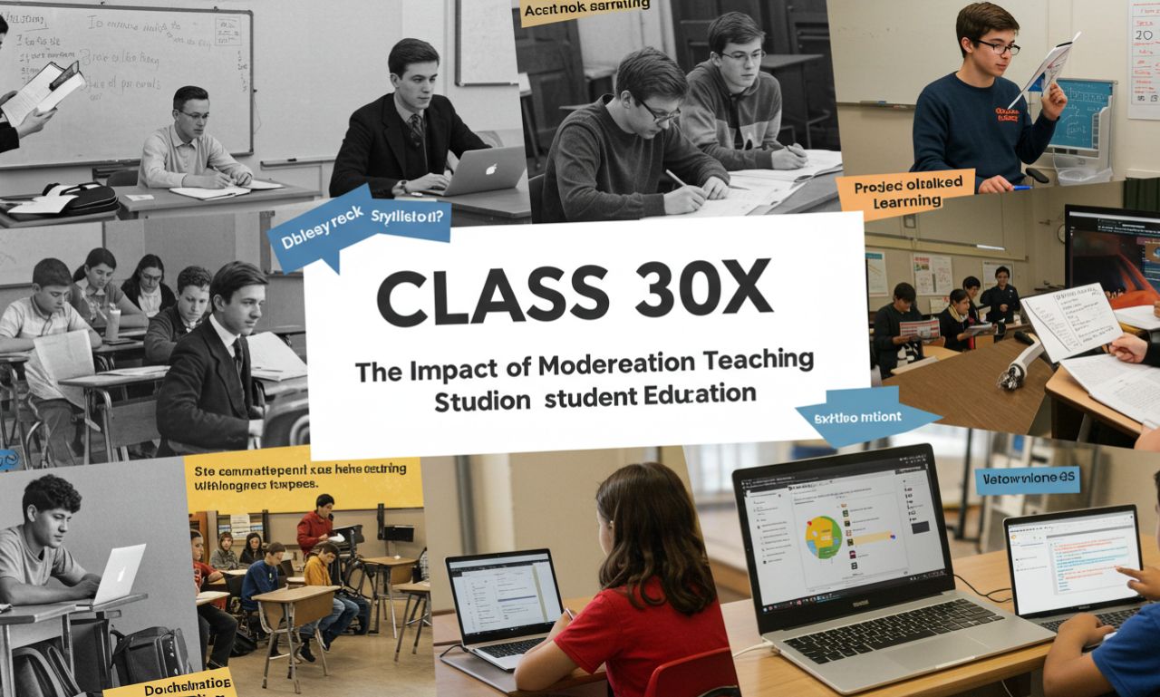 class 30x: The Impact of Modern Teaching on Student Education