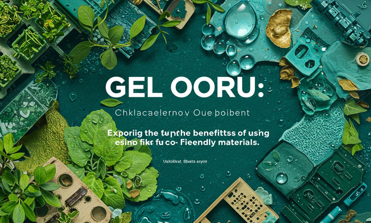 gel ooru: Exploring the Benefits of Using Eco-Friendly Materials