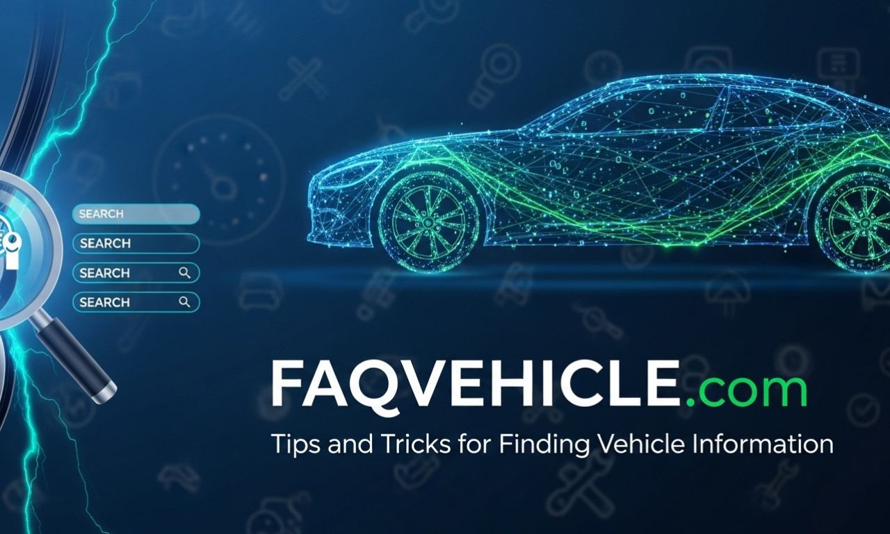 Faqvehicle .com: Tips and Tricks for Finding Vehicle Information