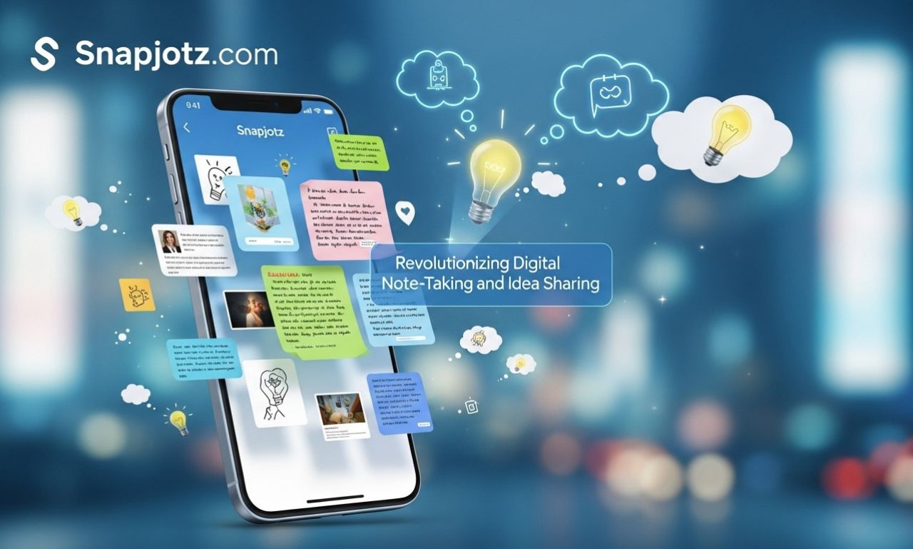 Snapjotz com: Revolutionizing Digital Note-Taking and Idea Sharing